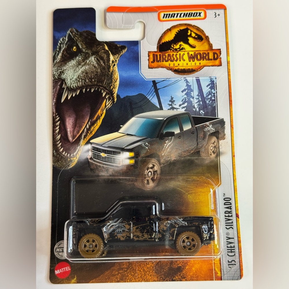 Matchbox JURASSIC WORLD DOMINION 2015 CHEVY SILVERADO